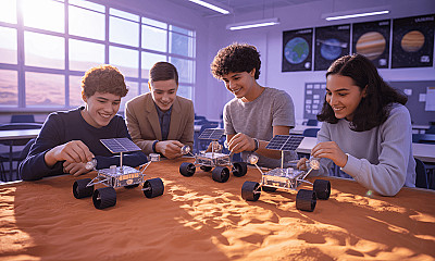 Solar Mars Rover